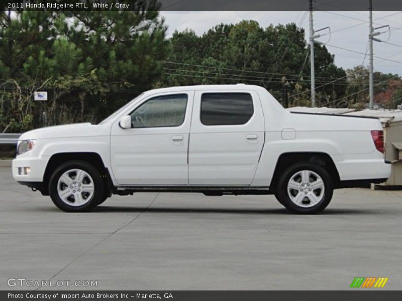  2011 Ridgeline RTL White