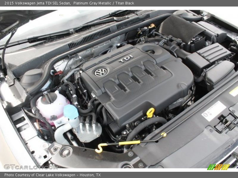  2015 Jetta TDI SEL Sedan Engine - 2.0 Liter TDI Turbo-Diesel DOHC 20-Valve 4 Cylinder