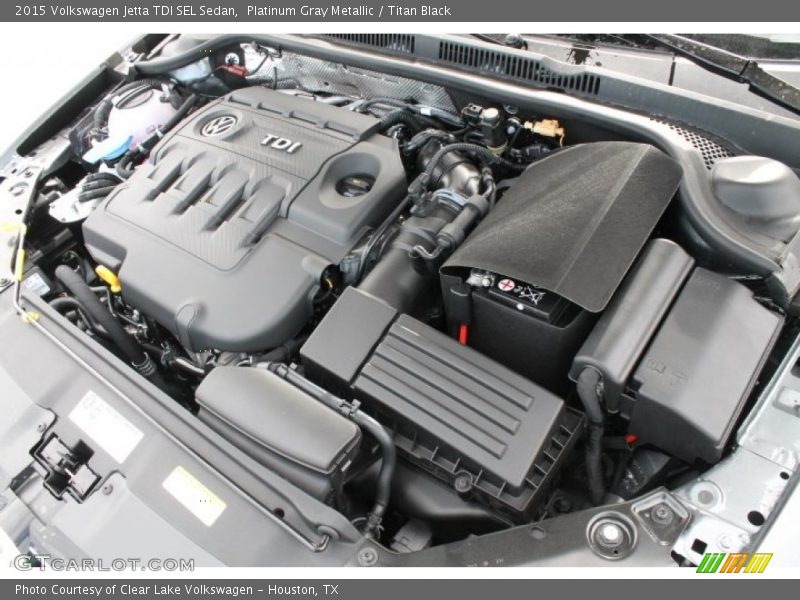  2015 Jetta TDI SEL Sedan Engine - 2.0 Liter TDI Turbo-Diesel DOHC 20-Valve 4 Cylinder