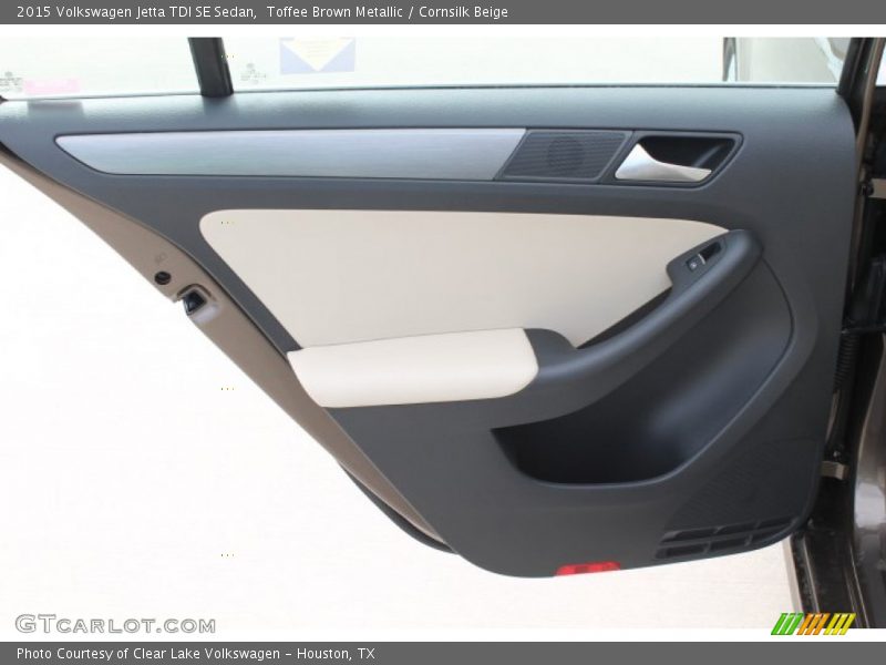 Toffee Brown Metallic / Cornsilk Beige 2015 Volkswagen Jetta TDI SE Sedan