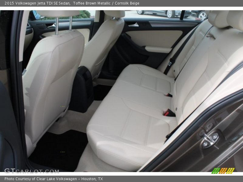 Toffee Brown Metallic / Cornsilk Beige 2015 Volkswagen Jetta TDI SE Sedan