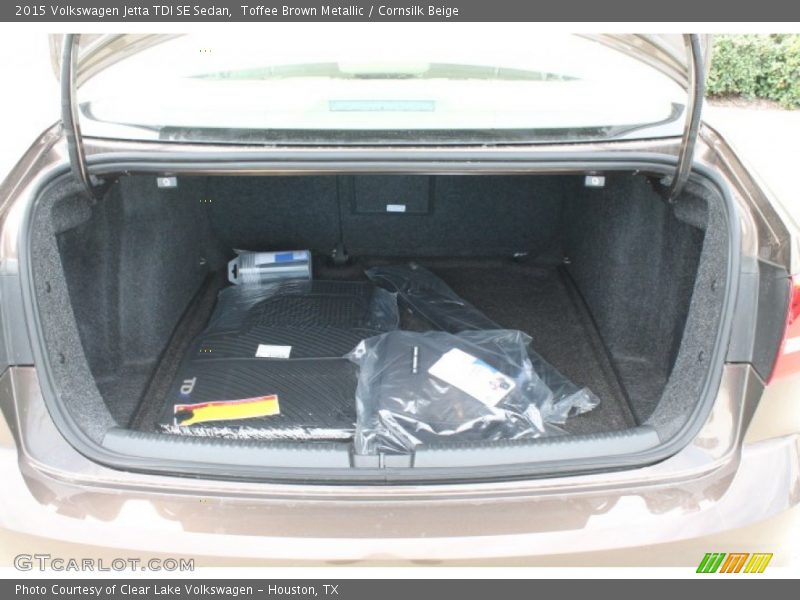 Toffee Brown Metallic / Cornsilk Beige 2015 Volkswagen Jetta TDI SE Sedan