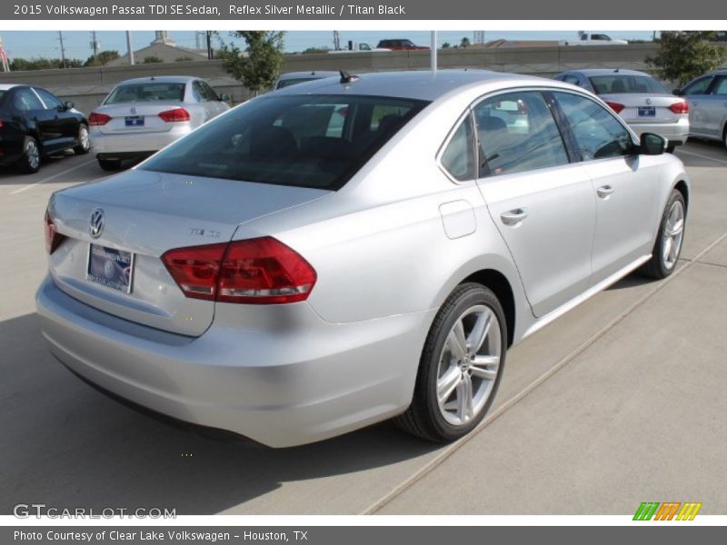 Reflex Silver Metallic / Titan Black 2015 Volkswagen Passat TDI SE Sedan
