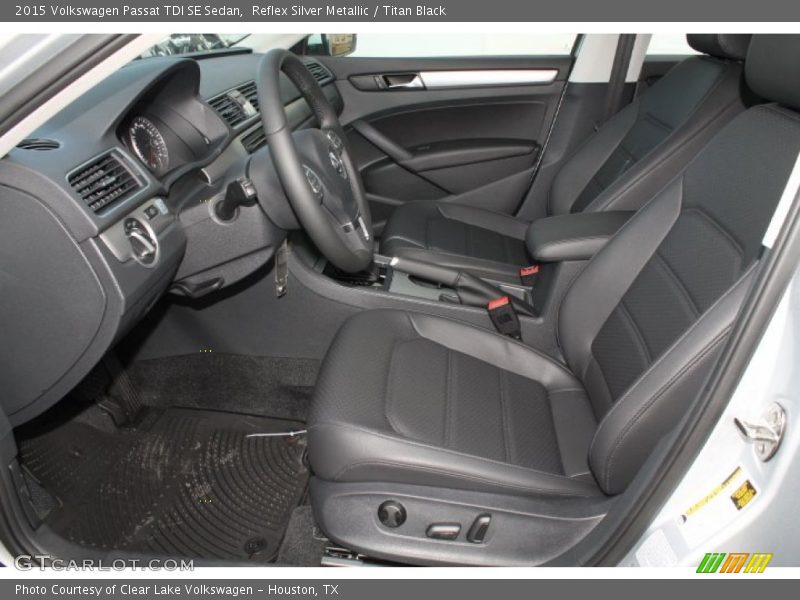 Reflex Silver Metallic / Titan Black 2015 Volkswagen Passat TDI SE Sedan