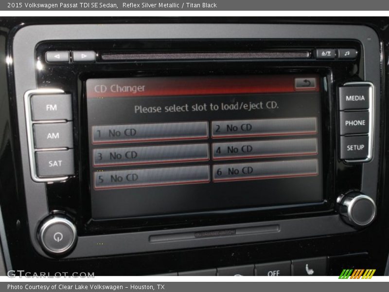 Reflex Silver Metallic / Titan Black 2015 Volkswagen Passat TDI SE Sedan