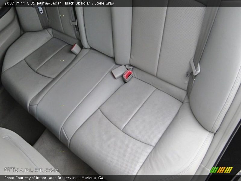 Black Obsidian / Stone Gray 2007 Infiniti G 35 Journey Sedan