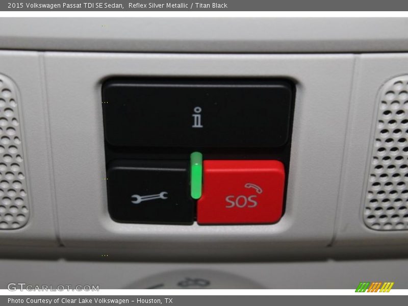 Reflex Silver Metallic / Titan Black 2015 Volkswagen Passat TDI SE Sedan