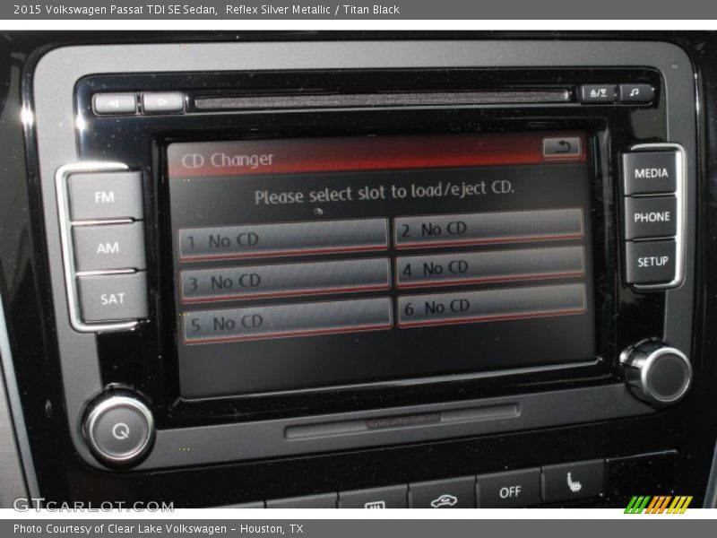 Reflex Silver Metallic / Titan Black 2015 Volkswagen Passat TDI SE Sedan