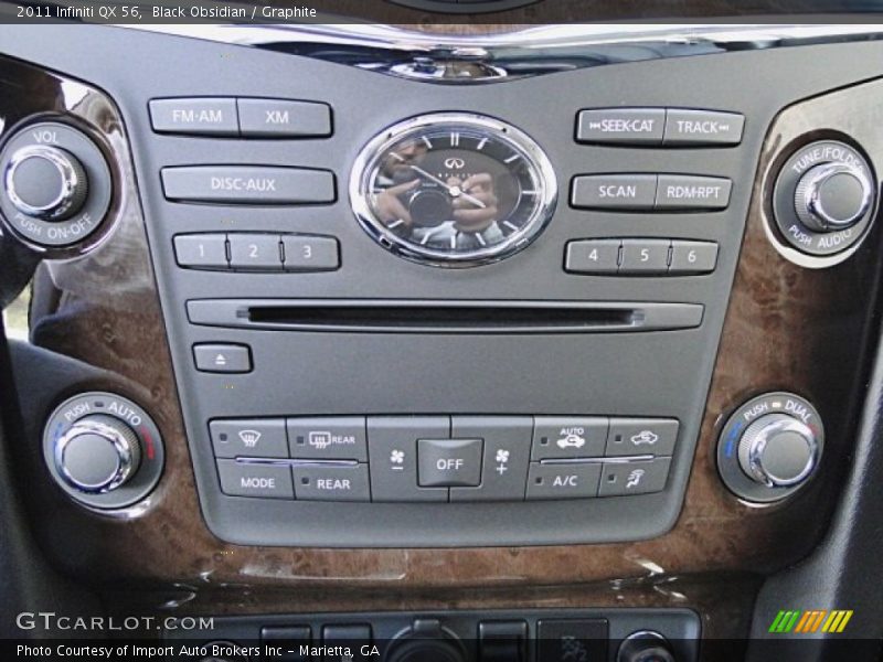 Controls of 2011 QX 56