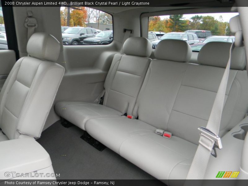 Brilliant Black Crystal Pearl / Light Graystone 2008 Chrysler Aspen Limited 4WD