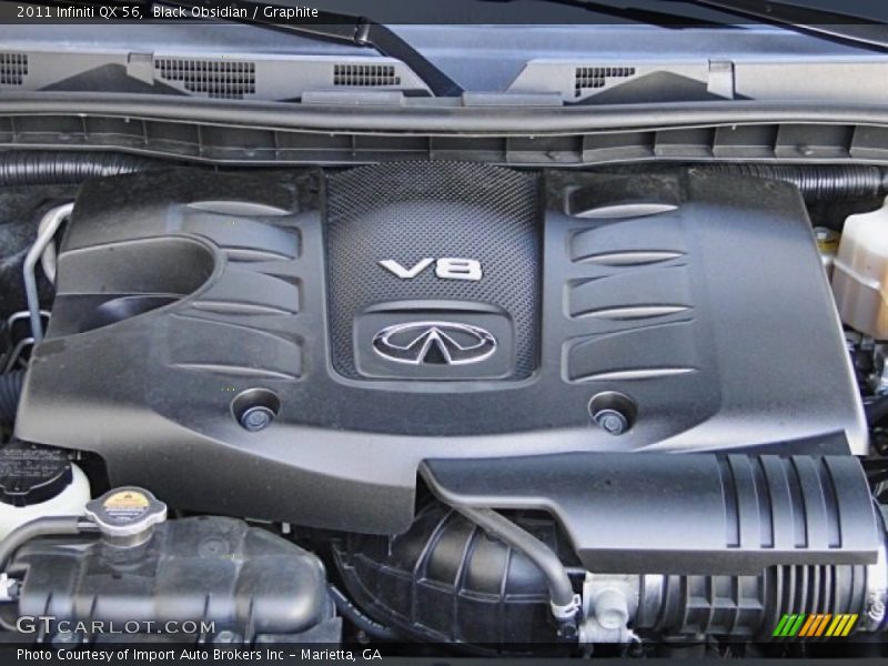  2011 QX 56 Engine - 5.6 Liter DIG DOHC 32-Valve CVTCS V8