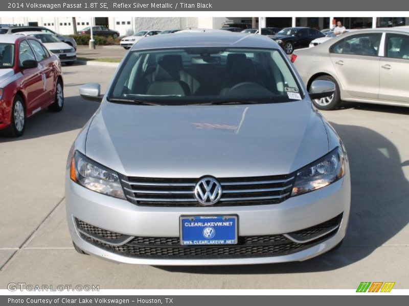 Reflex Silver Metallic / Titan Black 2014 Volkswagen Passat 1.8T SE