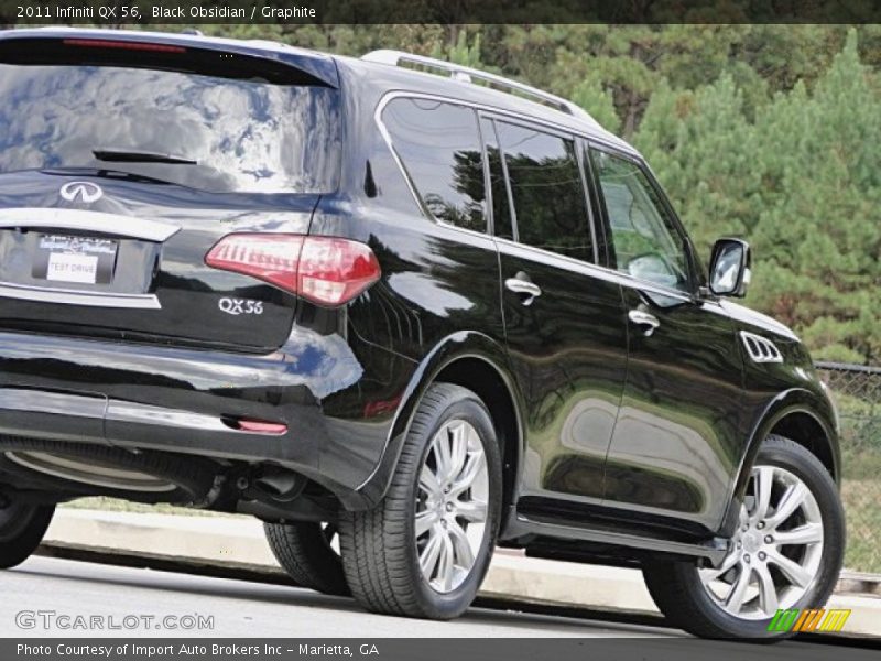 Black Obsidian / Graphite 2011 Infiniti QX 56