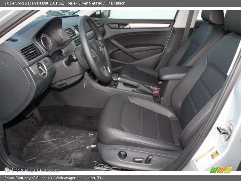 Reflex Silver Metallic / Titan Black 2014 Volkswagen Passat 1.8T SE