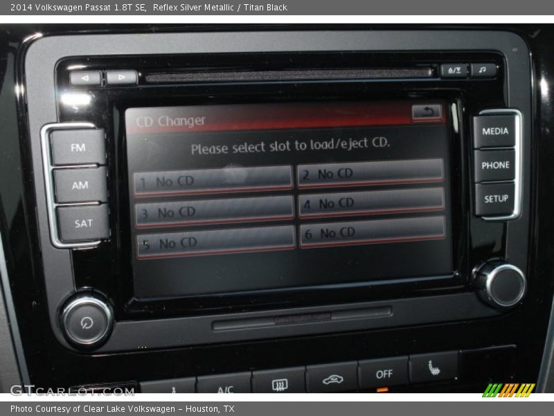 Reflex Silver Metallic / Titan Black 2014 Volkswagen Passat 1.8T SE