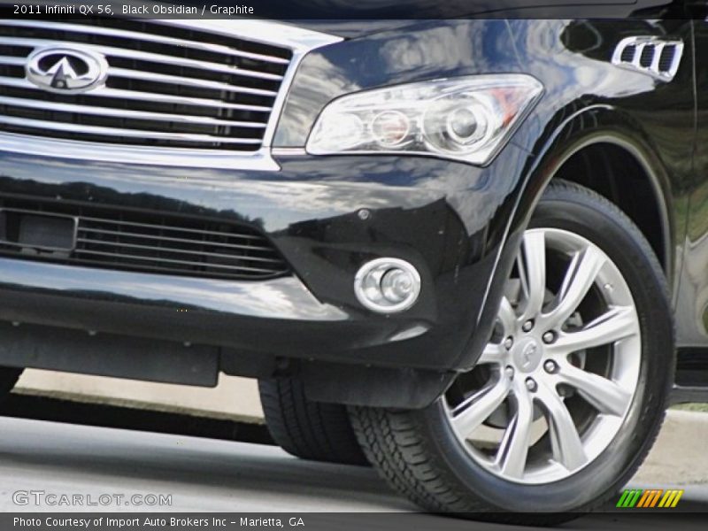 Black Obsidian / Graphite 2011 Infiniti QX 56