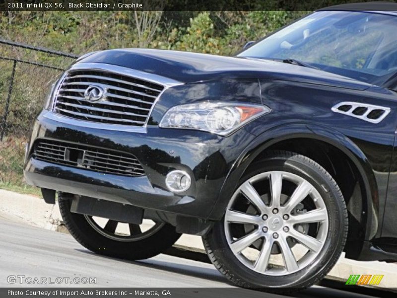 Black Obsidian / Graphite 2011 Infiniti QX 56