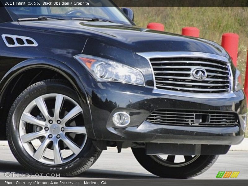 Black Obsidian / Graphite 2011 Infiniti QX 56