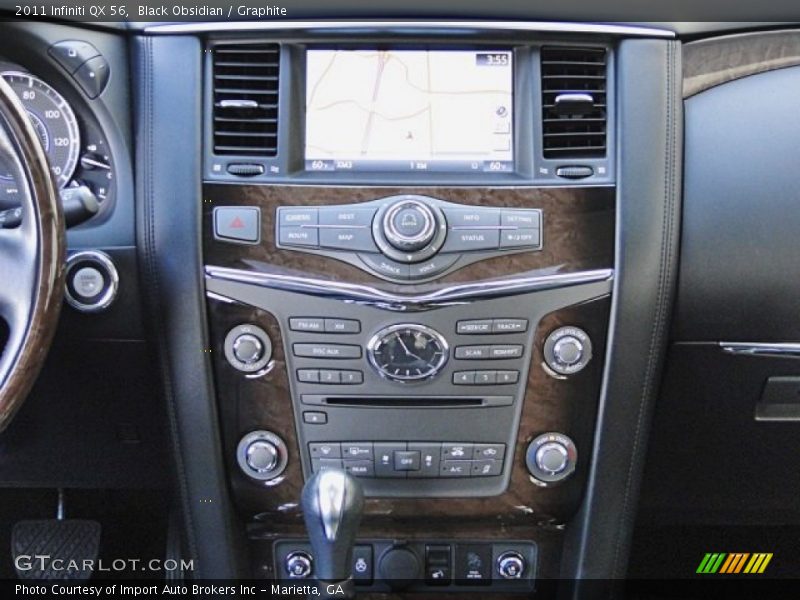 Controls of 2011 QX 56