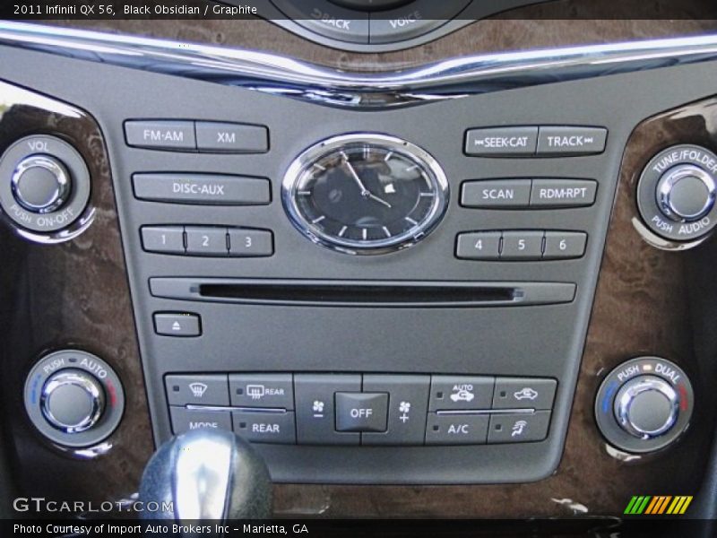 Controls of 2011 QX 56