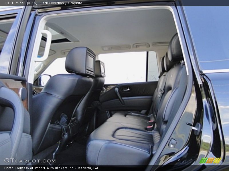 Rear Seat of 2011 QX 56