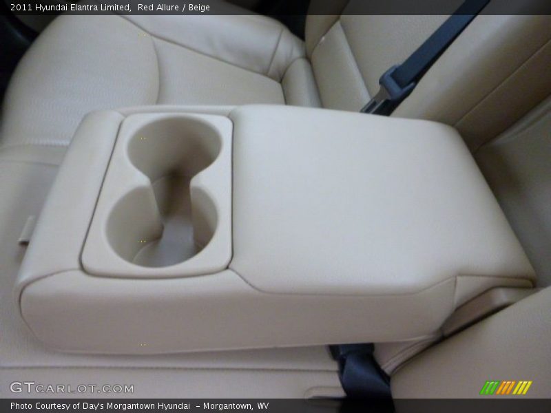 Red Allure / Beige 2011 Hyundai Elantra Limited