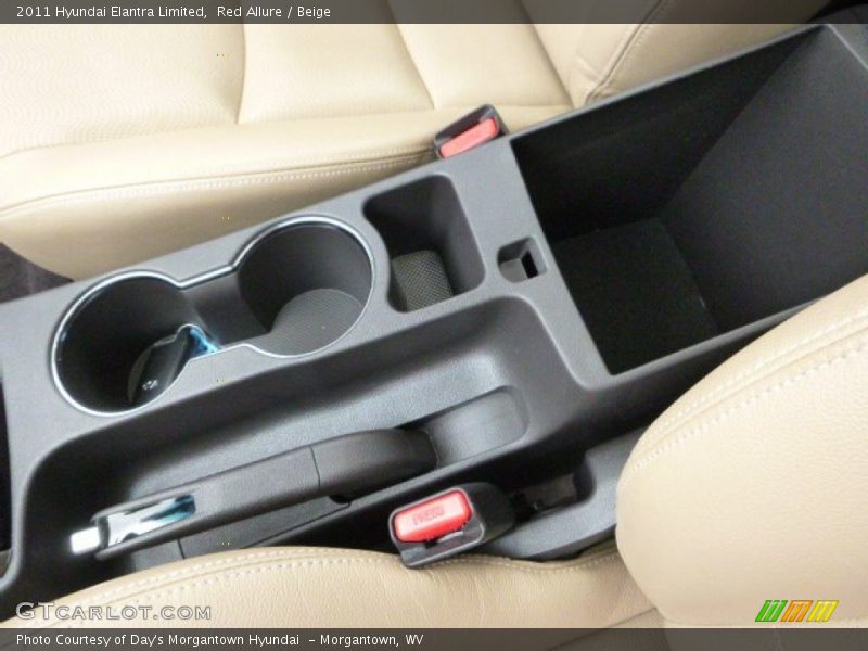 Red Allure / Beige 2011 Hyundai Elantra Limited