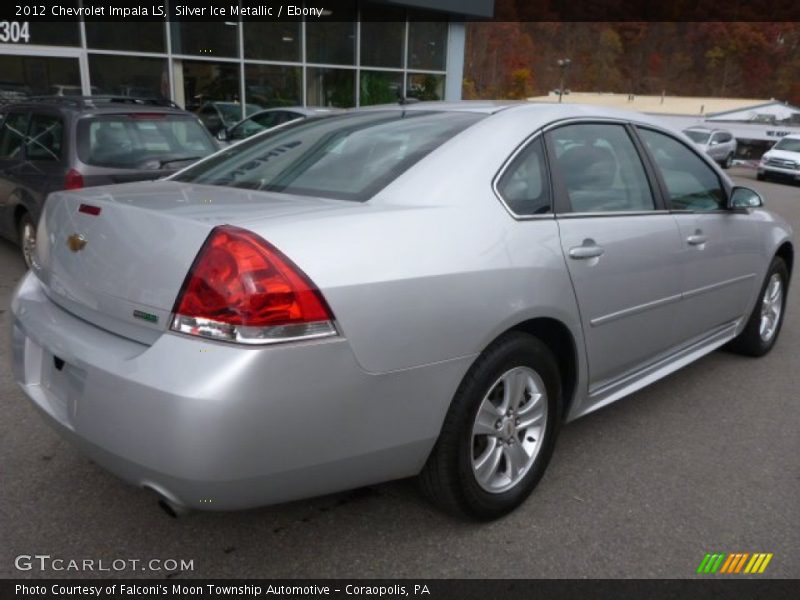 Silver Ice Metallic / Ebony 2012 Chevrolet Impala LS