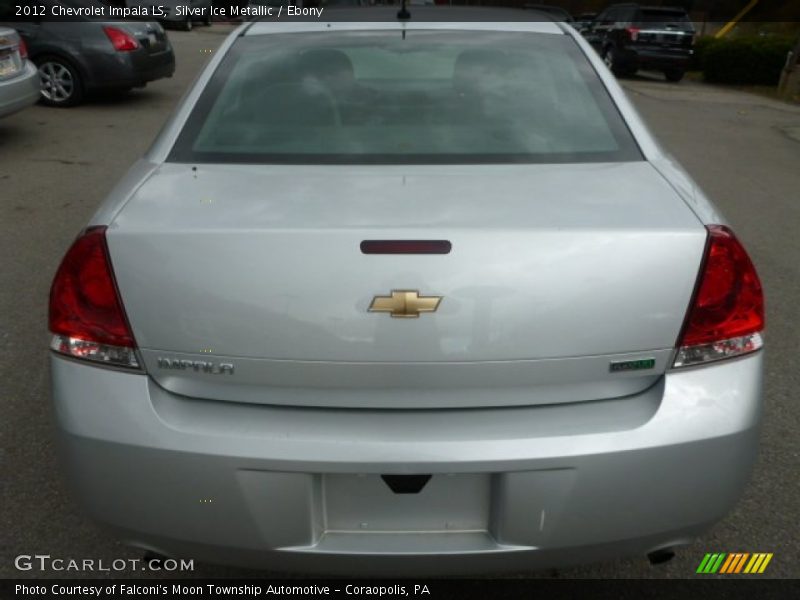 Silver Ice Metallic / Ebony 2012 Chevrolet Impala LS
