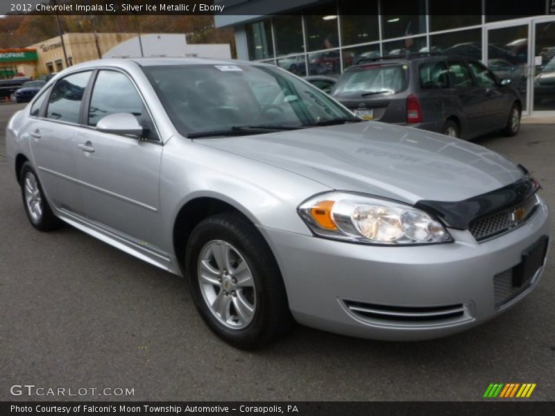 Silver Ice Metallic / Ebony 2012 Chevrolet Impala LS