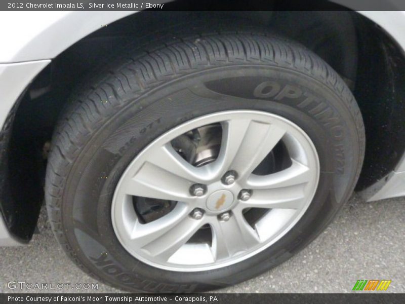 Silver Ice Metallic / Ebony 2012 Chevrolet Impala LS