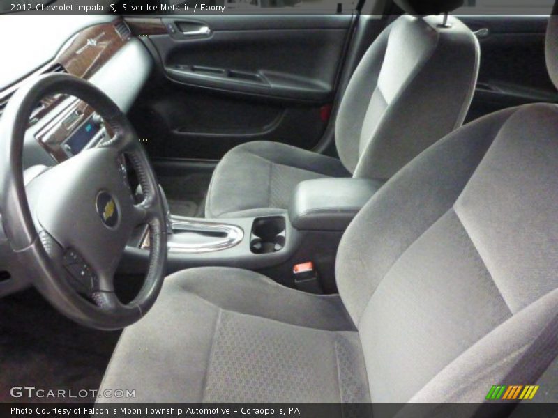 Silver Ice Metallic / Ebony 2012 Chevrolet Impala LS