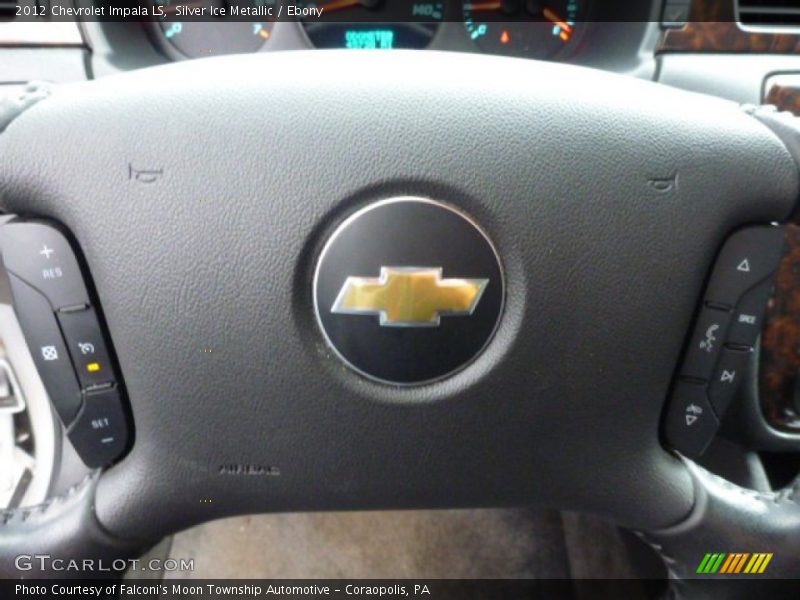 Silver Ice Metallic / Ebony 2012 Chevrolet Impala LS