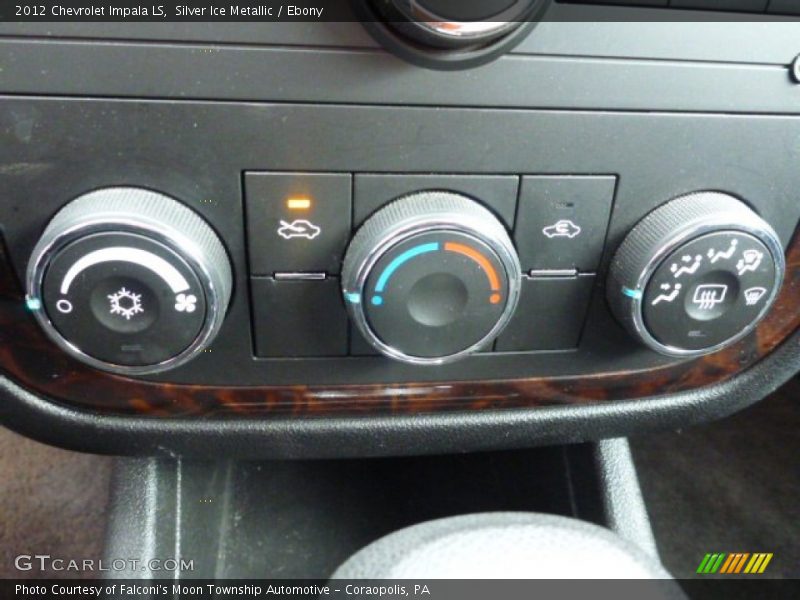 Silver Ice Metallic / Ebony 2012 Chevrolet Impala LS