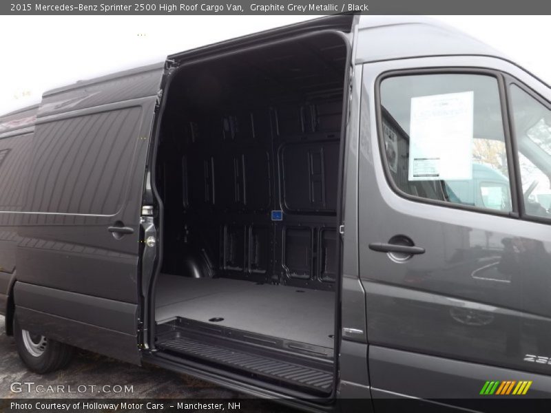 Graphite Grey Metallic / Black 2015 Mercedes-Benz Sprinter 2500 High Roof Cargo Van