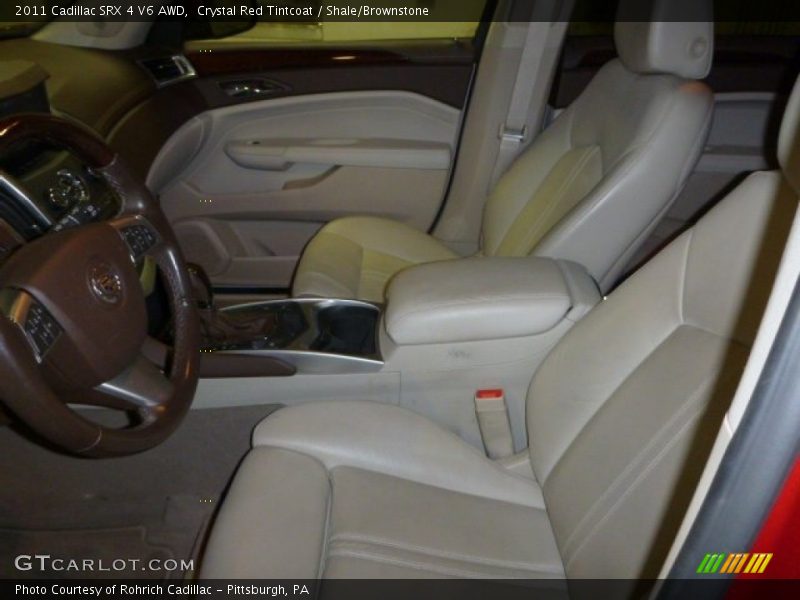 Crystal Red Tintcoat / Shale/Brownstone 2011 Cadillac SRX 4 V6 AWD