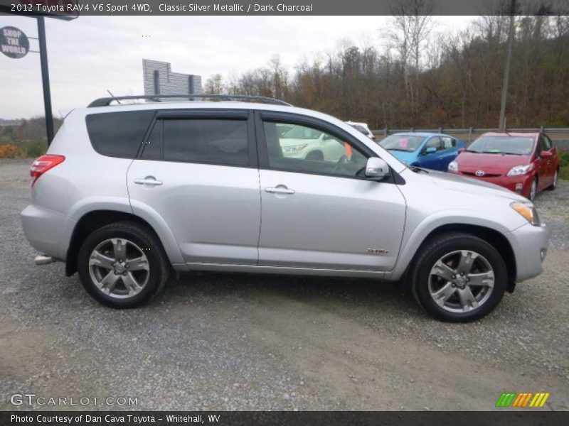 Classic Silver Metallic / Dark Charcoal 2012 Toyota RAV4 V6 Sport 4WD