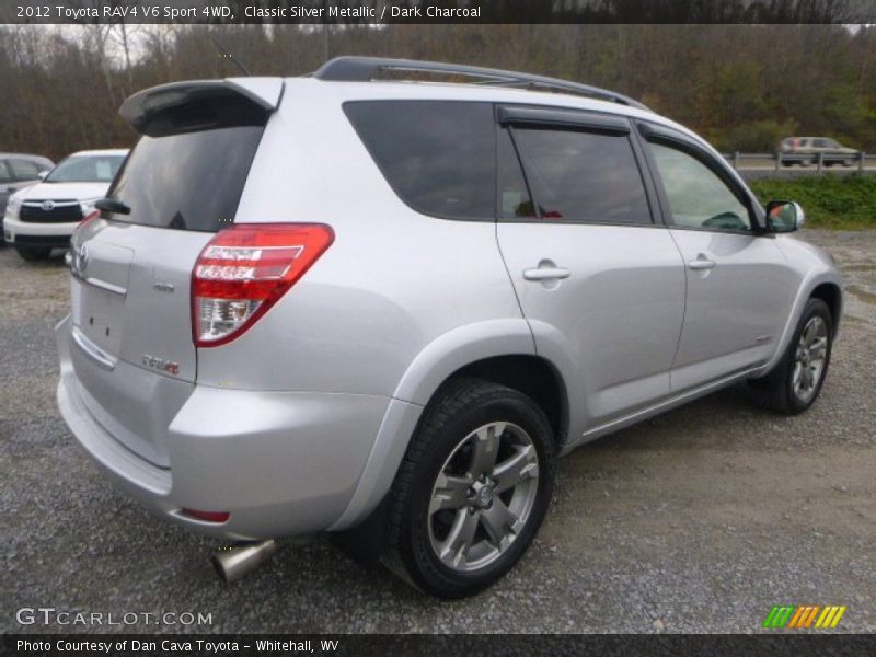 Classic Silver Metallic / Dark Charcoal 2012 Toyota RAV4 V6 Sport 4WD