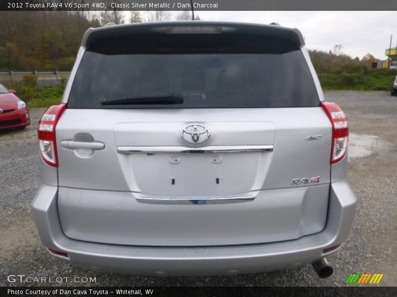 Classic Silver Metallic / Dark Charcoal 2012 Toyota RAV4 V6 Sport 4WD