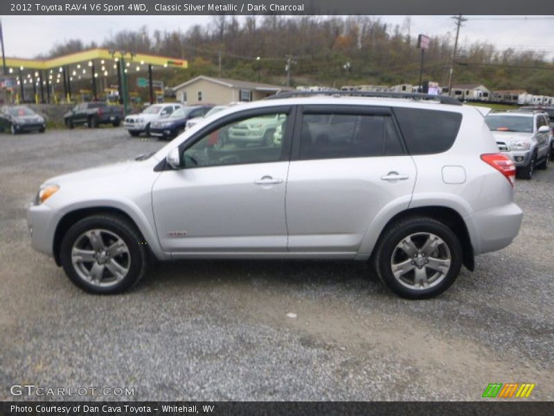Classic Silver Metallic / Dark Charcoal 2012 Toyota RAV4 V6 Sport 4WD
