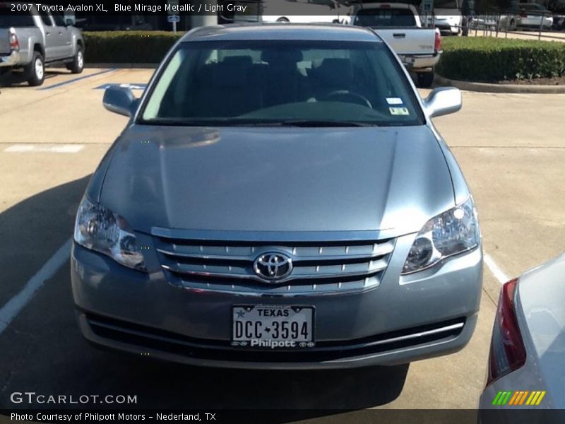 Blue Mirage Metallic / Light Gray 2007 Toyota Avalon XL