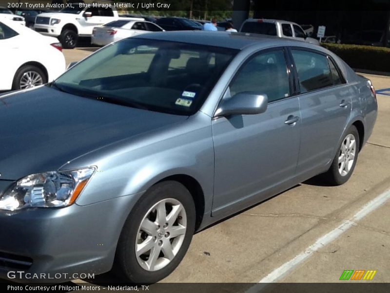 Blue Mirage Metallic / Light Gray 2007 Toyota Avalon XL