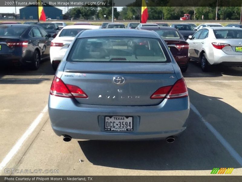 Blue Mirage Metallic / Light Gray 2007 Toyota Avalon XL