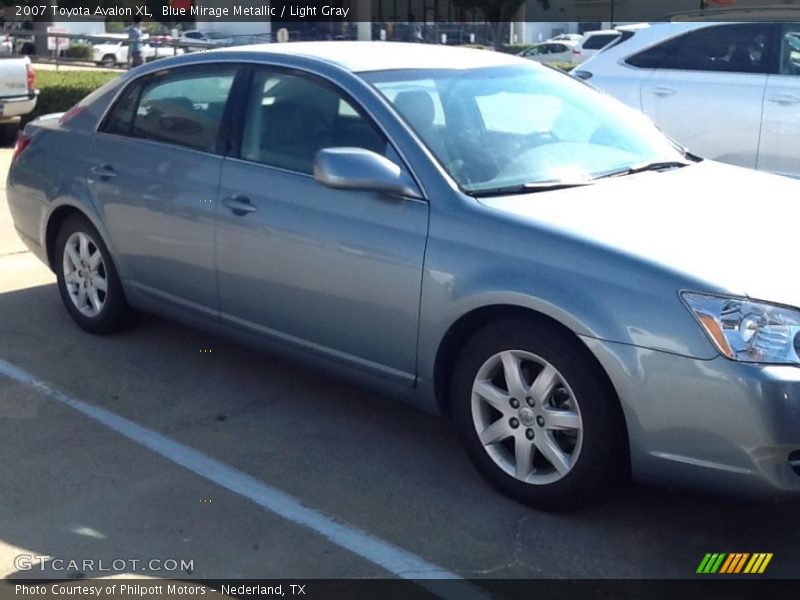 Blue Mirage Metallic / Light Gray 2007 Toyota Avalon XL