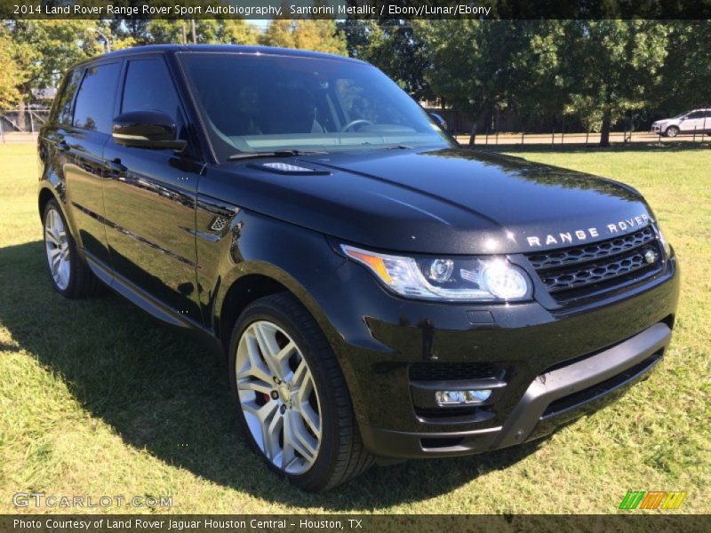 Front 3/4 View of 2014 Range Rover Sport Autobiography