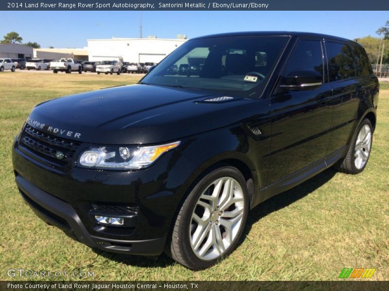 Santorini Metallic / Ebony/Lunar/Ebony 2014 Land Rover Range Rover Sport Autobiography