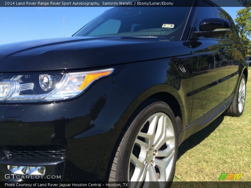 Santorini Metallic / Ebony/Lunar/Ebony 2014 Land Rover Range Rover Sport Autobiography