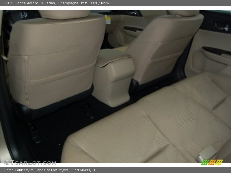 Champagne Frost Pearl / Ivory 2015 Honda Accord LX Sedan