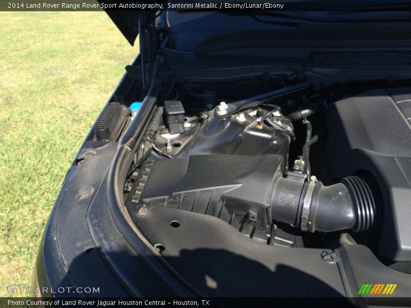 Santorini Metallic / Ebony/Lunar/Ebony 2014 Land Rover Range Rover Sport Autobiography