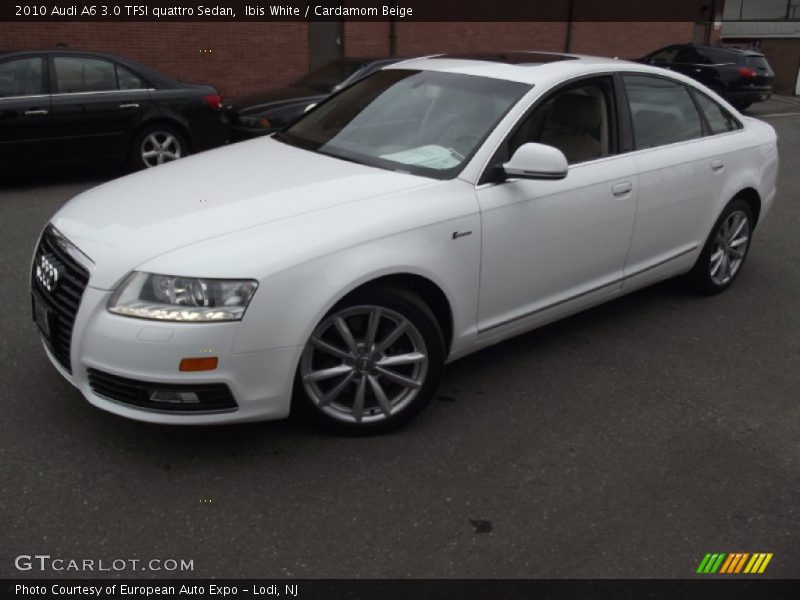 Front 3/4 View of 2010 A6 3.0 TFSI quattro Sedan